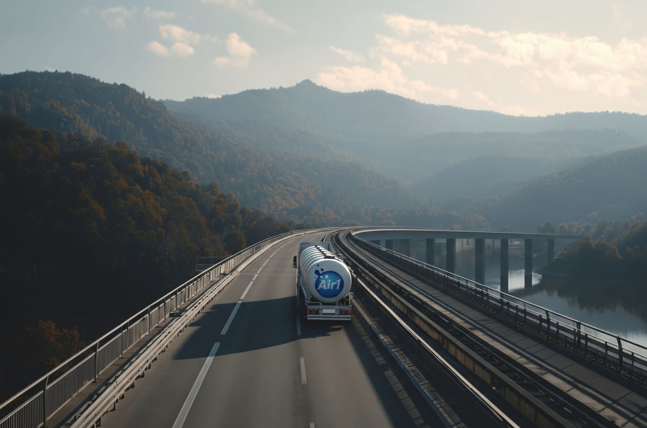 AdblueTruck on the road